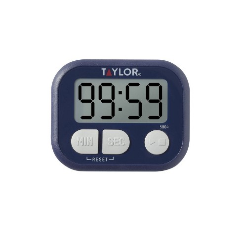 ThermoPro TM02W Digital Kitchen Timer with Adjustable Loud Alarm and Backlight LCD Big Digits