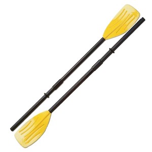 Intex Set of 48" Paddles Plastic Ribbed French Oars for Inflatable Boat (4 Pack) - 1 of 4