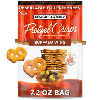 Snack Factory Buffalo Wing Pretzel Crisps - 7.2oz
