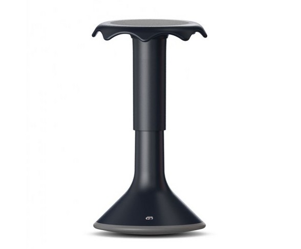 VS America Hokki Plus Adjustable Stool 19"--24" - Black