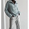 Women's Knit Front Zip Sweater - CRESCENT - 2 of 3
