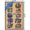 Trends International One Piece: Fishman Island - Brick Wall Grid Framed Wall Poster Prints - 3 of 4