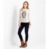Aeropostale Womens Owl Swag Sweatshirt - 2 of 2