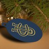 UC Irvine Primary Logo Aluminum Holiday Christmas Tree Ornament - 4 of 4