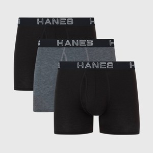 Hanes Premium Men's 3pk Trunks Total Support Pouch - 1 of 4