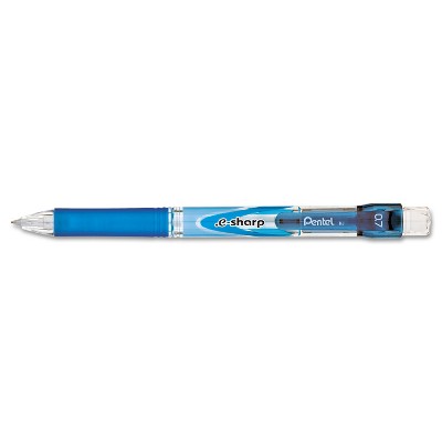 Pentel .e-Sharp Mechanical Pencil .7 mm Blue Barrel AZ127C