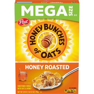 Honey Bunches of Oats Honey Roasted Breakfast Cereal - 28oz - Post