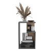 NicBex 25" High 3-Tier Shelf Side End Table,Dark Walnut Coffee Table End Table for Living Room,Bedroom - 3 of 4