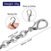 Unique Bargains Handbag DIY Accessories Iron Flat Purse Chain Strap with Buckles - 2 of 3