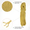 Unique Bargains Soft Polyester Decorative Cord Twisted Rope Trim 1 Pc - 2 of 4