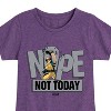 Girls' - Marvel - Wolverine Nope Not Today Fitted Short Sleeve Graphic T-Shirt - 2 of 4