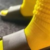 Yellow Slouch Socks the Sock Panda (Women's Sizes, Adult Medium) - Midweight - 2 of 3