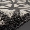 Liora Manne Carmel  Indoor/Outdoor Rug  Black.. - 4 of 4