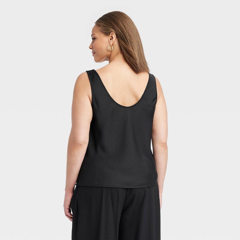 Women's Woven Shell Tank Top - A New Day™, 3 of 7