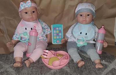 Twin baby cheap dolls target