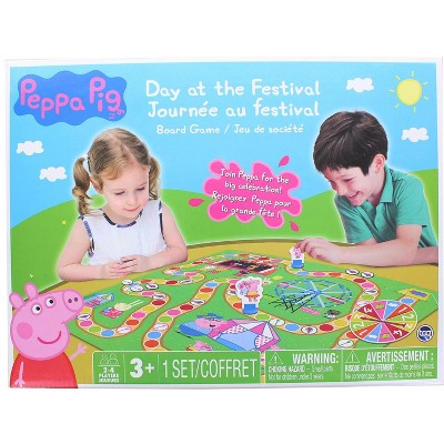The Canadian Group Peppa Pig Day At The Festival Board Game | For 2-4 Players