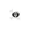 Black Bow Jewelry Sterling Silver & Enamel Indiana University Collegiate Bead Charm - 3 of 4