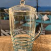 Gulches 2.5 Quarts Swirl Unbreakable Plastic Water Pitcher with Lid - BPA Free, Ideal for Drinks & Juices, with Spout,Blue - 4 of 4