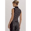 Women's Kayla Mockneck Sleeveless Knit Top - entro - 3 of 4