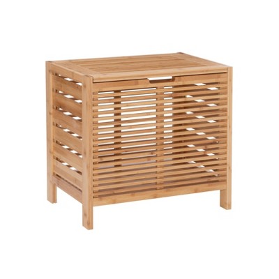 Bracken Bamboo Hamper Natural - Linon