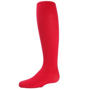 Memoi Girls' Soft Pima Cotton Opaque Tights - 1 of 1