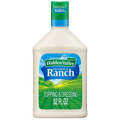 Hidden Valley Ranch Original Pourable Salad Dressing - 52 Fl Oz : Target