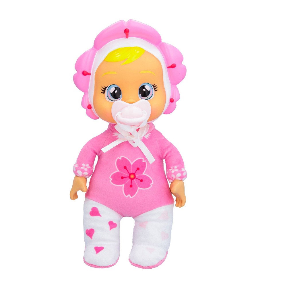 Cry Babies Tiny Cuddles Happy Flower Sakura with Cherry Blossom Flower Themed Pajamas 9" Baby Doll