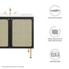 Modway Chaucer 36" Bathroom Vanity Cabinet – Freestanding Design with Storage Shelf (Sink Basin Not Included) - 3 of 4