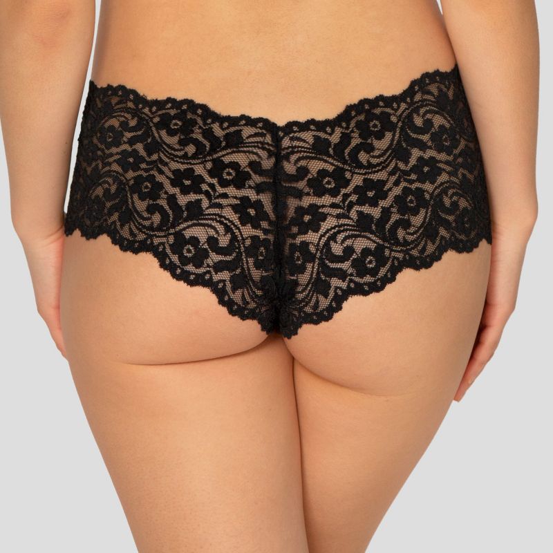 Smart & Sexy Women's Signature Lace Cheeky Panty 4-Pack, 6 of 6