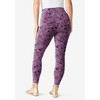 Roaman's Women's Plus Size Ankle Length Essential Stretch Legging - 3 of 4