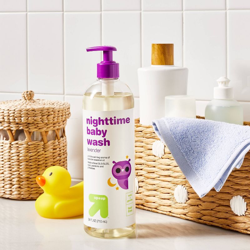 Nighttime Baby Wash with Lavender - 24 fl oz - up &#38; up&#8482;, 3 of 6