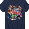 Boys' - Marvel - Avengers Stickers Style Short Sleeve Graphic T-Shirt - 2 of 4