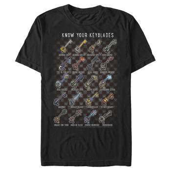 Men's Kingdom Hearts 2 Know your Keyblade T-Shirt