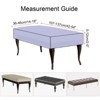 Unique Bargains Stretch Anti-Dust Protecting Dining Chair Slipcovers for 42" - 54" Bench - 2 of 4