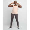Hanes Women's Stretch Jersey Leggings, 27" - 4 of 4