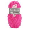 Elanze Designs Hot Pink Two Tone Womens Plush Lined Cozy Non Slip Indoor Soft Slippers - Small - 3 of 4