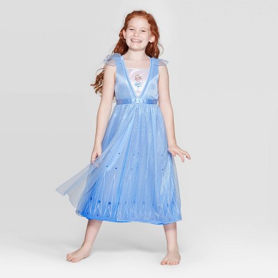 frozen nightie with cape