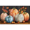 Briarwood Lane Fall Doormat 30x18 Indoor Outdoor Elegant Pumpkins For Fall Doormat - 3 of 4