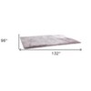 HomeRoots 8' X 11' Silver Shag Hand Tufted Area Rug - 3 of 4