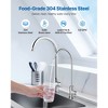 VEVOR Stainless Steel Faucet, Lead-Free Drinking Water Faucets, Reverse Osmosis Faucet with Solid Brass Valve, Silver - 3 of 4