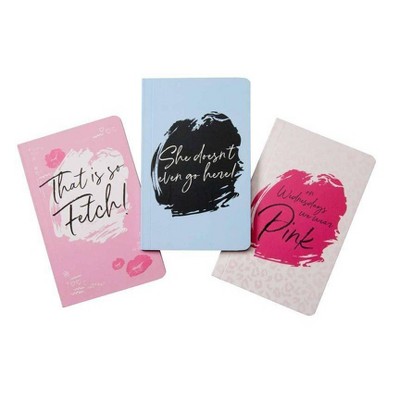 Mean Girls Pocket Notebook Collection (Set of 3) - by  Insight Editions (Paperback)