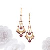 Ross-Simons 22.00 ct. t.w. Garnet Chandelier Earrings in 14kt Yellow Gold - 3 of 4