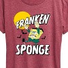Women's - SpongeBob SquarePants - Franken Sponge Short Sleeve Graphic T-Shirt - 2 of 4