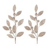 Melrose Beaded Leaf Stem (Set of 2) - 2 of 3