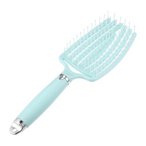 Unique Bargains Hollow Hair Brush for Curly Straight Thin Dry Wet Hair 1 Pc - 1 of 4