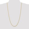 Black Bow Jewelry 3mm 10k Yellow Gold D/C Quadruple Rope Chain Necklace - 2 of 4