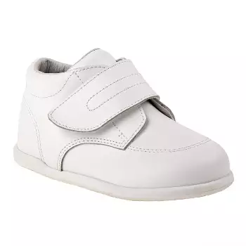 Smart Step Toddlers' Medium Width Hook And Loop Walking Shoes - White ...