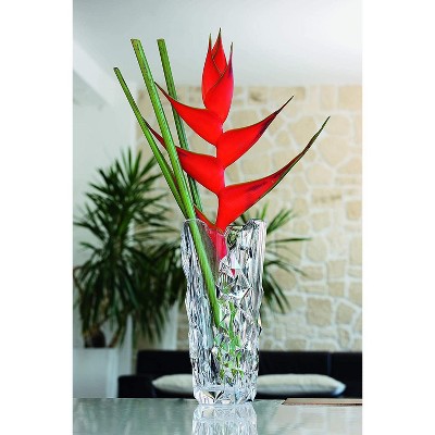 Nachtmann 14" Clear Crystal Bouquet Table Vase