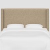 Austin Wingback Headboard Cozy Faux Shearling - Threshold™ - 2 of 4