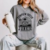 Simply Sage Market Pumpkin Patch Junkie Barn Lightweight Garment Dyed Sweatshirt - 2 of 3